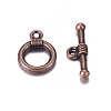 Tibetan Style Alloy Toggle Clasps X-RLF0034Y-NF-1