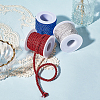 3 Rolls 3 Colors Polyester Cord OCOR-CY0001-25B-3