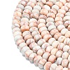 Natural Red Netstone Beads Strands G-P575-A15-8x5mm-3