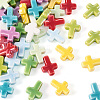 40Pcs 8 Colors Glazed Porcelain Beads PORC-TA0001-16-3
