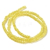 Baking Paint Imitation Jade Glass Bead Strands LS-DGLA-A034-J2MM-A24-5