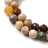 Natural Agate Beads Strands X-G-G991-A03-A-01A-7