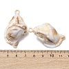 Imitation Shell Acrylic Pendants SACR-K005-07C-3