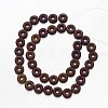 Electroplate Non-magnetic Synthetic Hematite Beads Strands G-F300-03A-F04-2