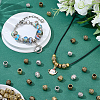 90Pcs Colors Zinc Alloy European Beads FIND-SP0005-97A-4