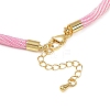 4MM Round Nylon Cotton Cord Necklaces Making NJEW-C106-02G-13-3