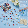 Handmade Polymer Clay Glass Rhinestone Pendants PALLOY-PH01693-4