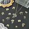 40Pcs 10 Styles Rack Plating Alloy Pendants FIND-CJ0003-93-6