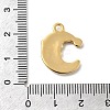 304 Stainless Steel Enamel Pendants STAS-P427-05A-G-3