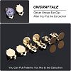 Unicraftale 30Pcs 304 Stainless Steel Clip-on Earring Findings STAS-UN0033-35-4