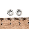 Brass European Beads KK-CBADC51-04AS-2