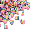 200Pcs Handmade Polymer Clay Beads CLAY-CJ0001-58-3