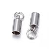 Tarnish Resistant 201 Stainless Steel Cord Ends STAS-E120-01-3.2mm-2