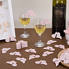 50Pcs Acrylic Wine Glass Charms AJEW-FG0005-09-4