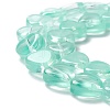 Transparent Glass Beads Strand GLAA-F112-03B-4