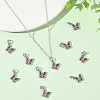 SHEGRACE Brass Micro Pave Cubic Zirconia Charms XGRQ5K537-628P-F-4