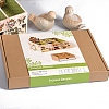 DIY Wooden Mini Trinket Organizer Kits PW-WG38630-01-2