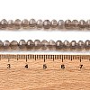Natural Grey Agate Beads Strands G-P587-D04-01-5