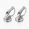 Tarnish Resistant 304 Stainless Steel Leverback Earring Findings LS-STAS-H423-05P-2