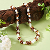 1Strand Handmade Lampwork Beads Strands LAMP-TA0001-84H-3