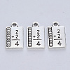 Tibetan Style Alloy Pendants for Teachers' Day TIBE-R316-003AS-RS-1