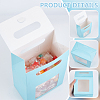 Paper Gift Storage Boxes with Visible Window CON-WH0110-003B-01-3