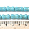 Dyed Synthetic Turquoise Beads Strands G-B147-A02-4