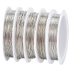 SUNNYCLUE 5 rolls 5 size Copper Jewelry Wire CWIR-SC0001-03C-1