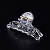 Transparent Plastic Large Claw Hair Clips PHAR-F016-07-2
