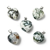Natural Tree Agate Pendants G-F820-10A-29-1