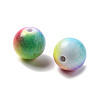Baking Paint Opaque Acrylic Beads OACR-H049-02A-2