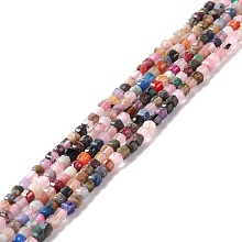 Natural Mixed Gemstone Beads Strands G-M390-01