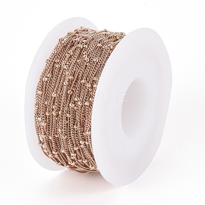 Ion Plating(IP) 304 Stainless Steel Curb Chains CHS-I003-A01-A-RG-1