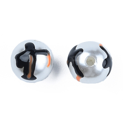 ABS Plastic Imitation Pearl Beads KY-N015-139-1