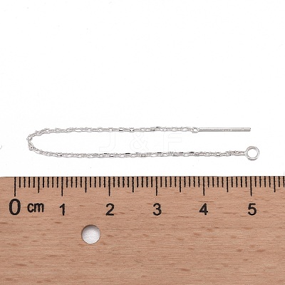 925 Sterling Silver Ear Stud Findings X-STER-I014-04S-1