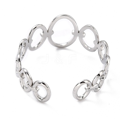 Non-Tarnish 304 Stainless Steel Finger Rings X-RJEW-L102-05P-1