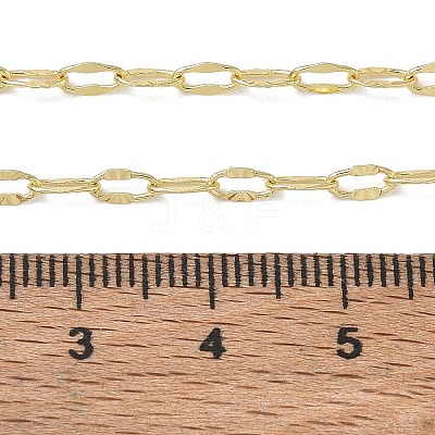 3MM Brass Textured Dapped Chain Necklaces for Women KK-CBA4FD4-01G-1