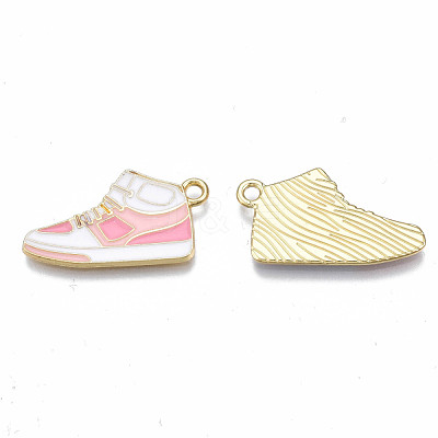 Alloy Enamel Shoes Pendants PALLOY-N170-023C-NR-1