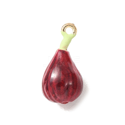Alloy Enamel Pendants AL-CBA24A7-01G-11-1