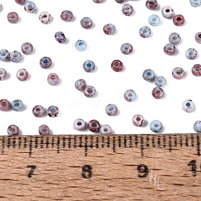 Picasso Glass Seed Beads GL-N001-01A-12-1