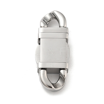 304 Stainless Steel Snap Clasps STAS-V008-23P-1