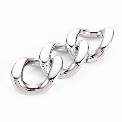 UV Plating ABS Plastic Linking Rings CCB-S162-33P-1