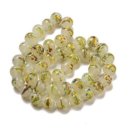 Handmade Lampwork Beads Strands LAMP-L079-05H-1