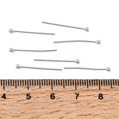 SHEGRACE Brass Ball Head Pins XGR0086P-28P-1
