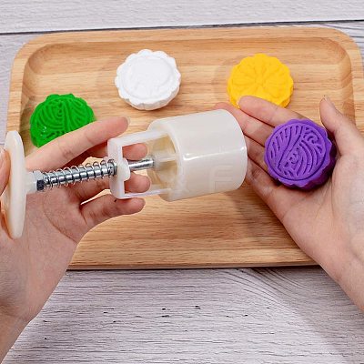 Plastic Moon Cake Moulds DIY-PH0025-26-1