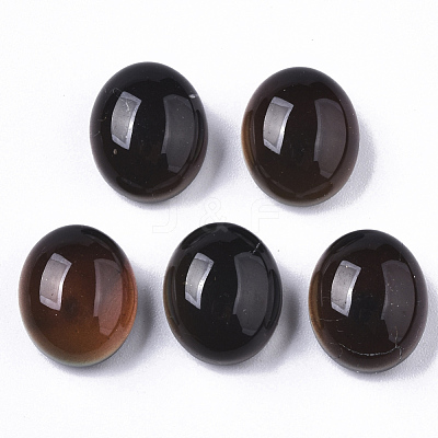 Translucent Glass Cabochons GLAA-T023-02C-1