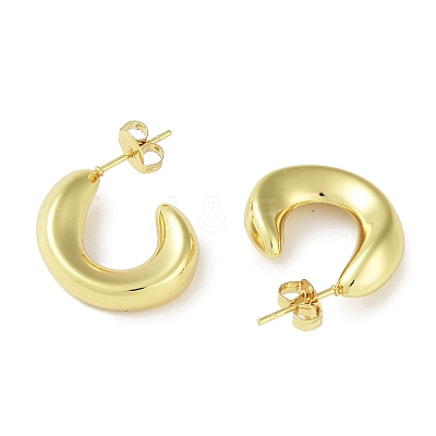 Ion Plating(IP) 304 Stainless Steel Stud Earrings for Women STAS-I304-14G-1