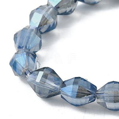 Electroplate Glass Beads Strands EGLA-L045-H-FR01-1
