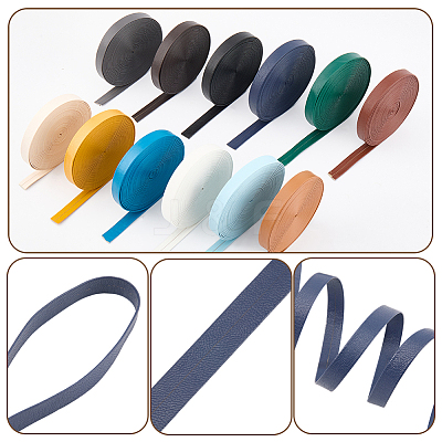 PU Leather Ribbons DIY-WH20011-93D-09-1