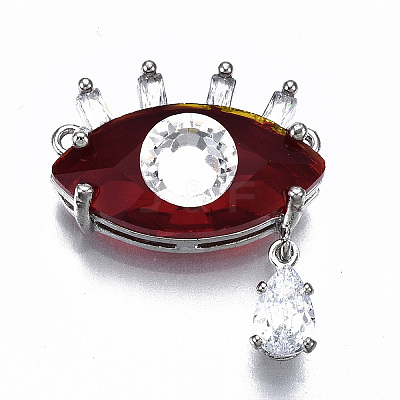 Glass Pendants Links GLAA-S193-037A-P-1